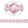 6мм биконус Swarovski цвет Light Rose