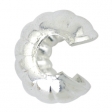 Кримп-покрытие 4 мм, посеребренные (Silver Plated) 