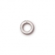 Колечко открытое посеребренное (Silver Plated) 5мм, цена за 5 колечек