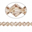 6мм биконус Swarovski цвет Light Colorado Topaz