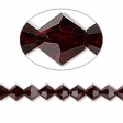 4мм биконус Swarovski, цвет Garnet 